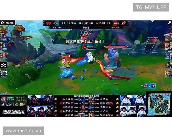 WBG鏖战JDG巅峰对决揭幕青春热血再燃赛场荣耀争锋
